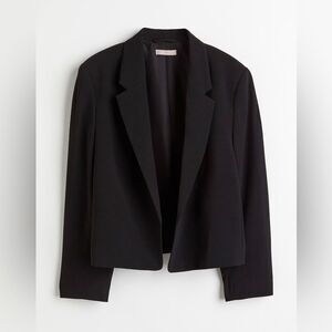 H&M Black Short Jacket Size Small NWT 7 0473